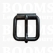 Roller buckle thick nearly black 25 mm rollerbuckle for belt - pict. 1