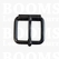 Roller buckle thick nearly black 30 mm rollerbuckle for belt - pict. 1