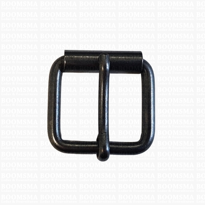 Roller buckle thick nearly black 29 ~ 30 mm rollerbuckle for belt - pict. 1