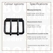 Roller buckle thick nearly black 50 mm double pin rollerbuckle for belt - pict. 3