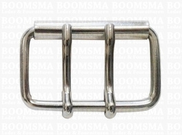 Rollerbuckle with two prongs 60 mm x 32 mm