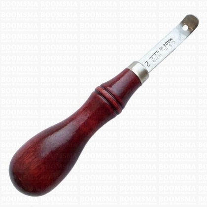 Osborne Round safety edge trimmer (Bisonette Edger) size 2 (hole approx. Ø 2,7 mm) - pict. 1