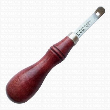 Osborne Round safety edge trimmer (Bisonette Edger) size 3 (hole approx. Ø 3,5 mm) - pict. 1