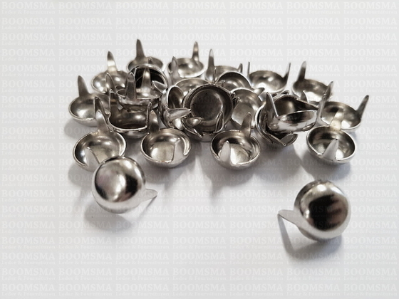 Round spots silver 11 mm (per 10) - pict. 2