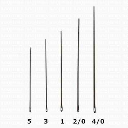 Saddler's needles single saddlers needle size 3 - pict. 1