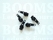 Zipper pullers for nylon zipper (teeth 6 mm) black - pict. 4