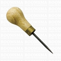 Scratch awl curved wooden handle(ea)