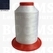 Serafil polyester machine thread 10 blue 10 (300 m) 827 bleu - pict. 2