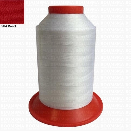 Serafil polyester machine thread 20 red 20 (600 m) 504 red - pict. 2