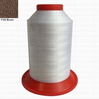 Serafil polyester machine thread 20 brown 20 (600 m) 1182 brown - pict. 2