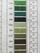 Serafil polyester machine thread 20 green - pict. 4