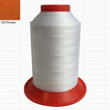 Serafil polyester machine thread 20 orange 20 (600 m) 123 orange - pict. 2
