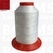 Serafil polyester machine thread 40 red 40 (1200 m) 504 red - pict. 2