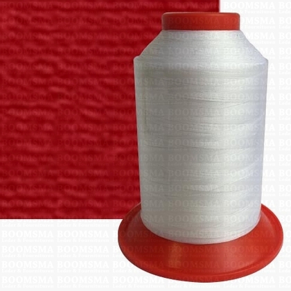 Serafil polyester machine thread 40 red 40 (1200 m) 504 red - pict. 1