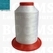 Serafil polyester machine thread 40 blue 40 (1200 m) 1394 turquoise - pict. 2