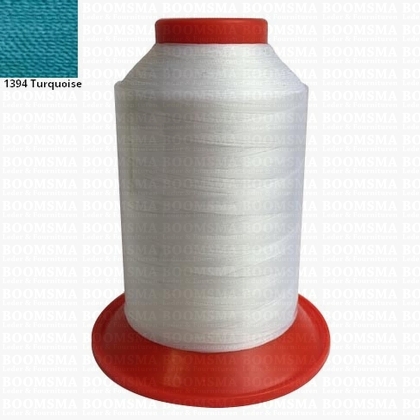 Serafil polyester machine thread 40 blue 40 (1200 m) 1394 turquoise - pict. 2