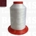 Serafil polyester machine thread 40 dark red 40 (1200 m) 128 dark red - pict. 2