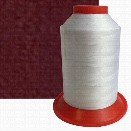 Serafil polyester machine thread 40 dark red 40 (1200 m) 128 dark red - pict. 1