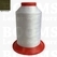 Serafil polyester machine thread 40 olive  40 (1200 m) 663 olive - pict. 2
