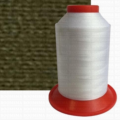 Serafil polyester machine thread 40 olive  40 (1200 m) 663 olive - pict. 1
