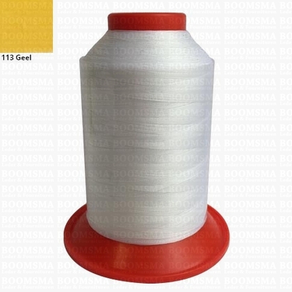 Serafil polyester machine thread 40 light yellow 40 (1200 m) 113 light yellow - pict. 2
