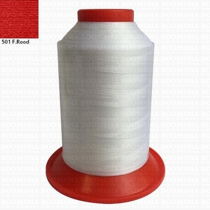 Serafil polyester machine thread 40 red 40 (1200 m) 501 bright red - pict. 2