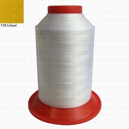 Serafil polyester machine thread 40 straw yellow 40 (1200 m) 118 straw yellow - pict. 2