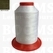 Serafil polyester machine thread 60 green 60 (1800 m) 663 olive green - pict. 2