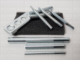 Sets: Setterset incl. Snap setter set and rivet setter set