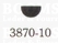 Shape punch half round 3870-10 size 9 × 5 mm  - pict. 2