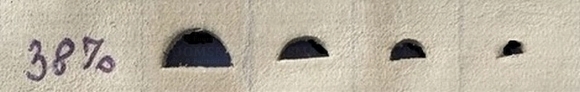 Shape punch half round - pict. 3