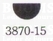 Shape punch half round 3870-15 size 13 × 7 mm  - pict. 2