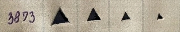 Shape punch triangle - pict. 3