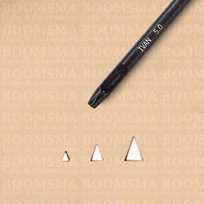 Shape punch Triangle long 3869-2 size 4 × 3 mm 