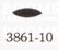 Shape punch eye 3861-10 size12,5 × 4 mm  - pict. 2
