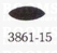 Shape punch eye 3861-15 size 16 × 5 mm  - pict. 2