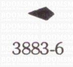 Shape punch kite 3883-6 size 7 × 5 mm  - pict. 2