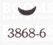 Shape punch moon 3868-6 size 7 × 3 mm  - pict. 2