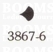 Shape punch petal 3867-6 size 5,5 × 6,5 mm  - pict. 2
