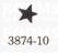 Shape punch star 3874-10 size 7 × 7 mm  - pict. 2