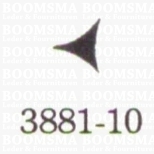 Shape punch triangle 3881-10 size 7 × 7 mm  - pict. 2