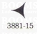 Shape punch triangle 3881-15 size 11 × 11 mm  - pict. 2