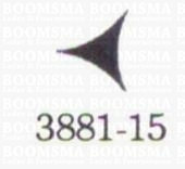 Shape punch triangle 3881-15 size 11 × 11 mm  - pict. 2