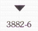 Shape punch triangle 3882-6 size 7 × 4 mm  - pict. 2