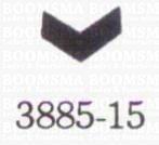 Shape punch V-shape 3885-15 size 11 × 3 mm  - pict. 2