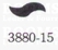 Shape punch wave 3880-15 grootte 14 × 5 mm  - pict. 2