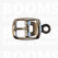 Centre bar buckle with plate small - 14 mm silver 14 mm - pict. 1