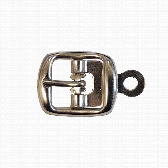 Buy your Centre bar buckle with plate small - 16 mm silver 16 mm online
