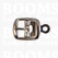 Centre bar buckle with plate small - 16 mm silver 16 mm - pict. 1