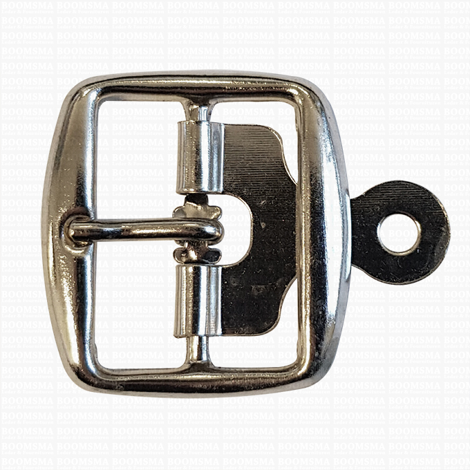 Buy your Centre bar buckle with plate small - 30 mm silver 30 mm online